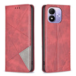 For Xiaomi Redmi Note 17 Pro 5G Case Card Slots Geometry Imprint Leather Phone Cover