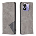 For Xiaomi Redmi Note 17 Pro 5G Case Card Slots Geometry Imprint Leather Phone Cover
