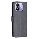 BINFEN COLOR for Xiaomi Redmi Note 17 Pro 5G Phone Case Wallet Stand Geometry Imprinted Leather Cover