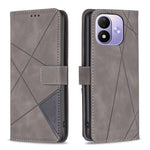 BINFEN COLOR for Xiaomi Redmi Note 17 Pro 5G Phone Case Wallet Stand Geometry Imprinted Leather Cover