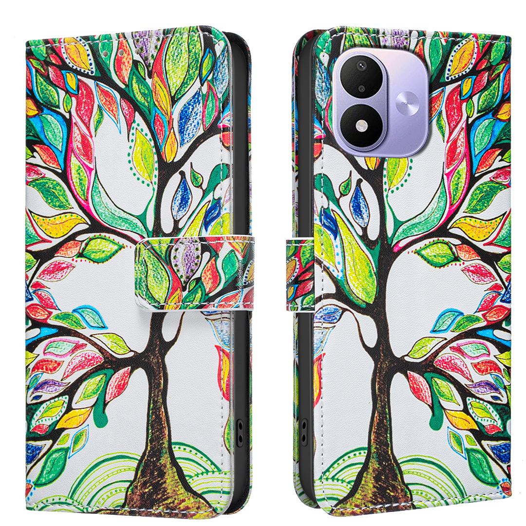 For Xiaomi Redmi Note 17 Pro 5G Case Wallet Stand Pattern Printing Phone Leather Cover