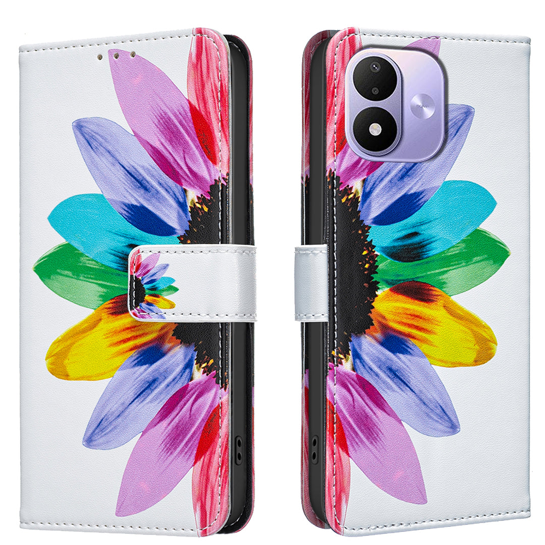 For Xiaomi Redmi Note 17 Pro 5G Case Wallet Stand Pattern Printing Phone Leather Cover