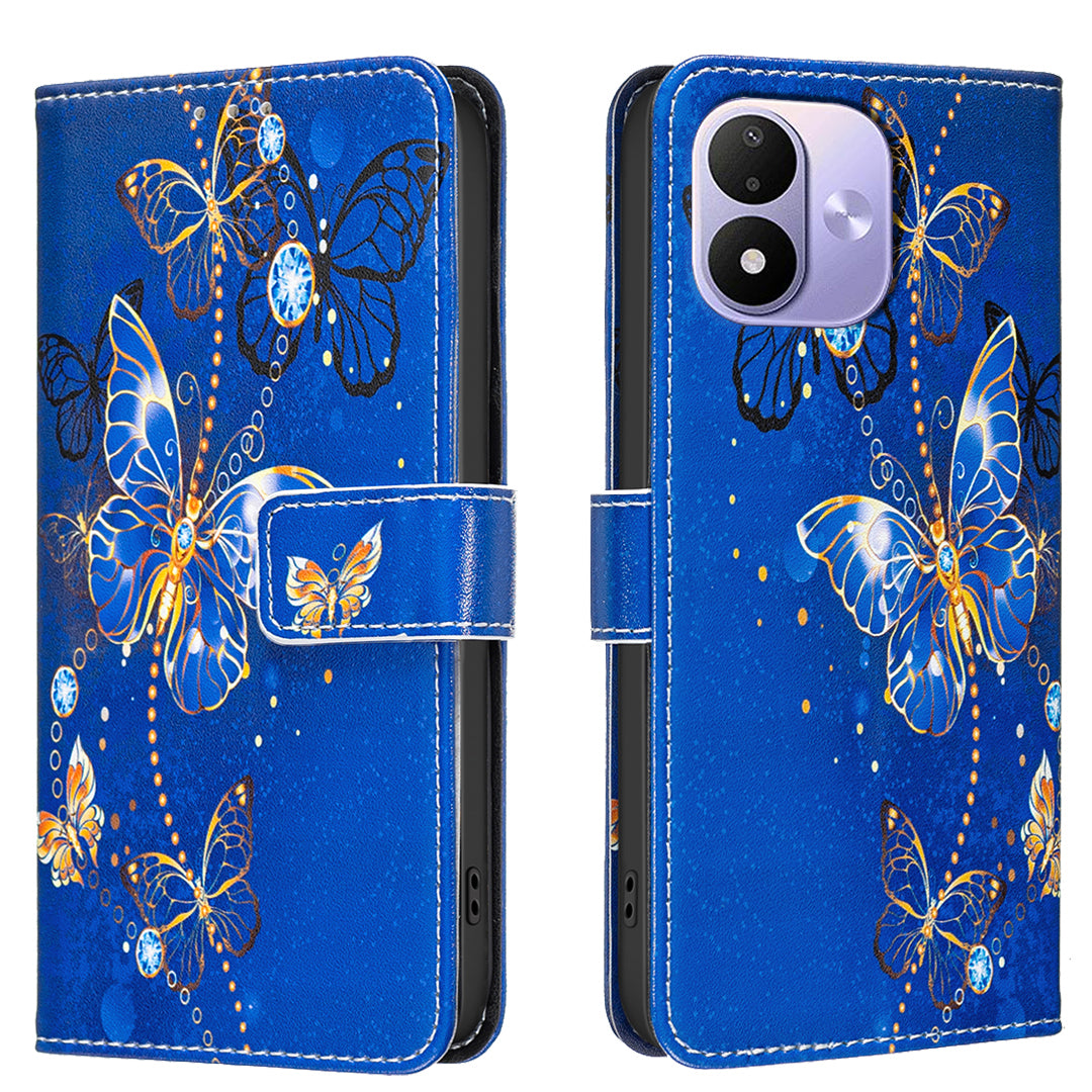 For Xiaomi Redmi Note 17 Pro 5G Case Wallet Stand Pattern Printing Phone Leather Cover