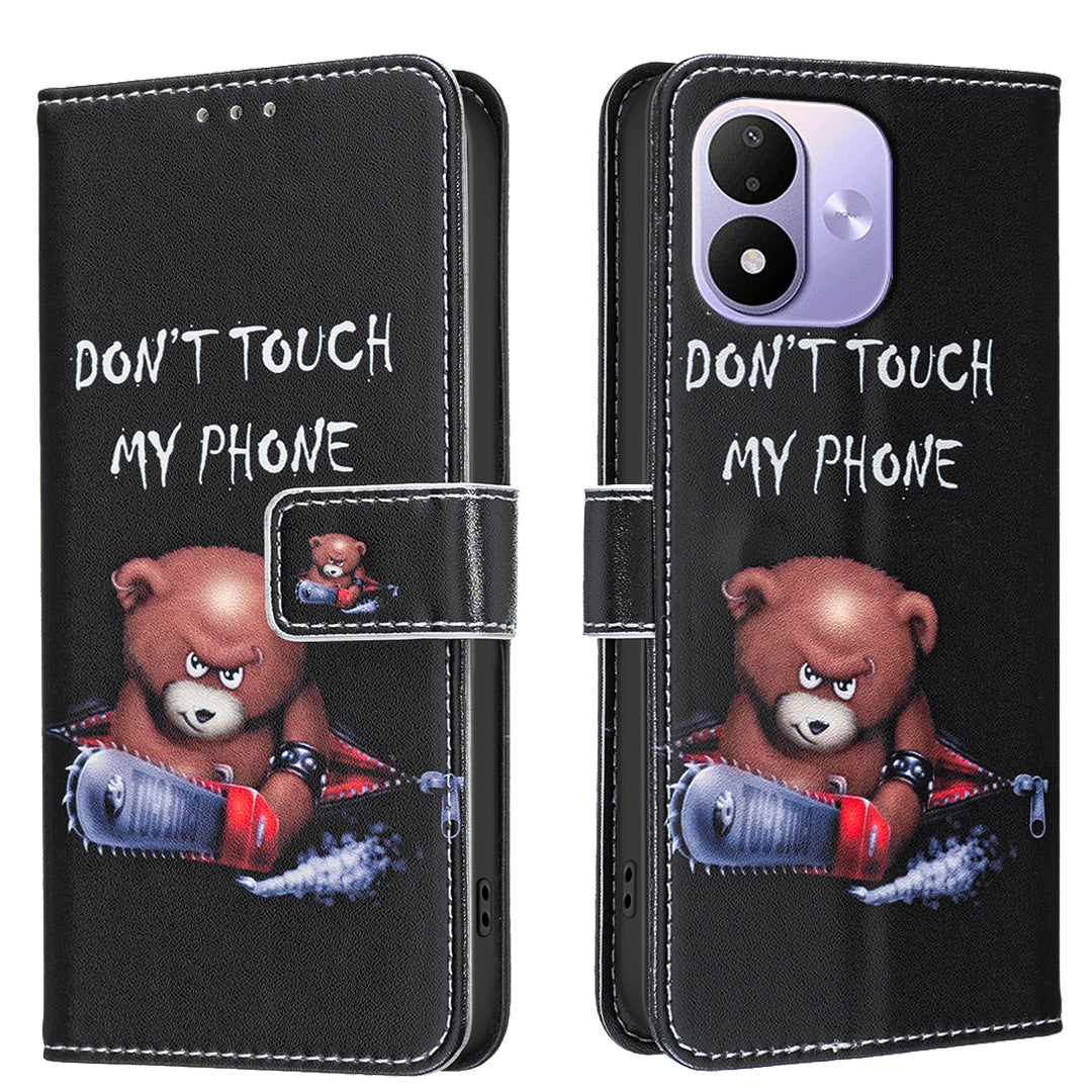 For Xiaomi Redmi Note 17 Pro 5G Case Wallet Stand Pattern Printing Phone Leather Cover