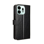 For OnePlus N6 4G PU Leather Case with Strap Crazy Horse Texture Phone Wallet Cover