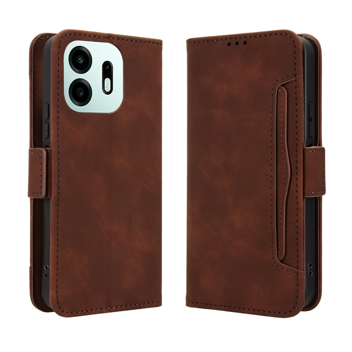 For OnePlus N6 4G Leather Case Phone Wallet Cover with Multiple Card Slots