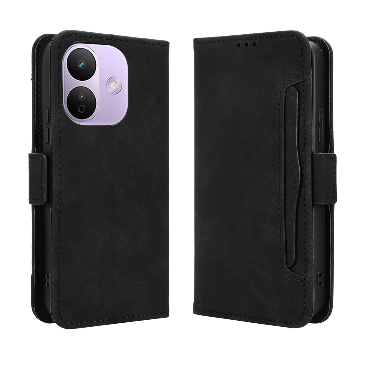 For Xiaomi Redmi Note 17 Pro 5G Leather Case Phone Wallet Cover with Multiple Card Slots
