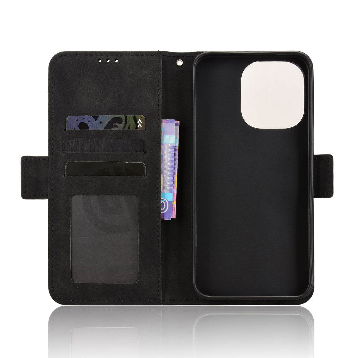 For Xiaomi Redmi Note 17 Pro 5G Leather Case Phone Wallet Cover with Multiple Card Slots