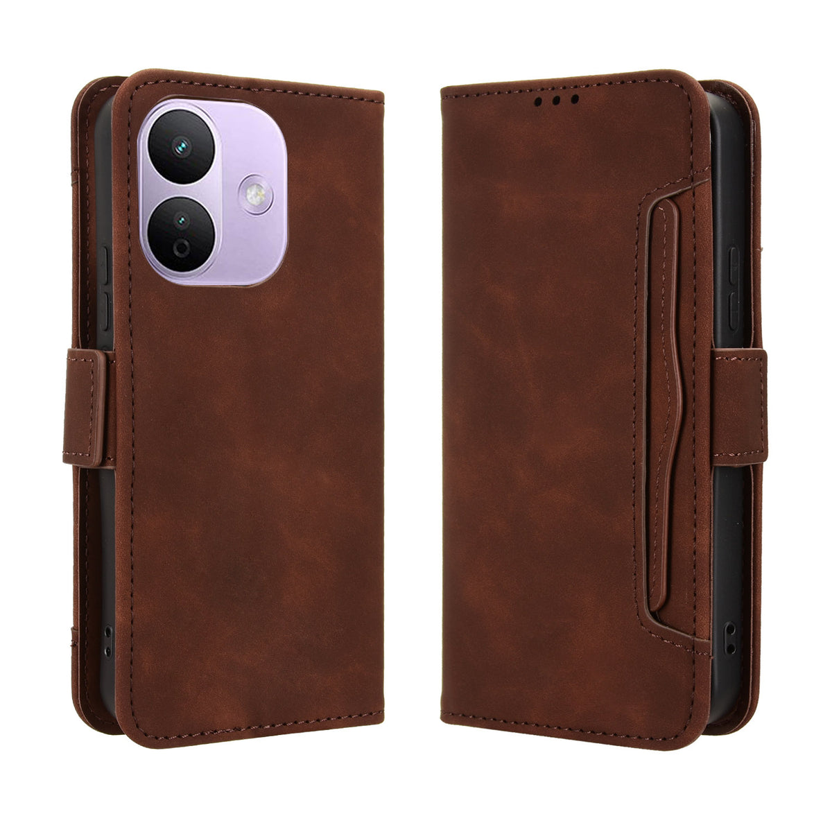 For Xiaomi Redmi Note 17 Pro 5G Leather Case Phone Wallet Cover with Multiple Card Slots