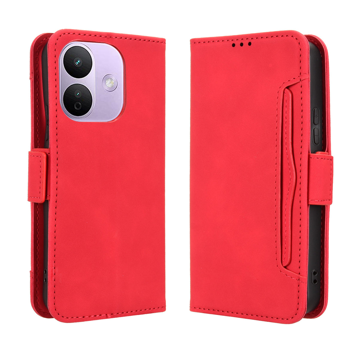 For Xiaomi Redmi Note 17 Pro 5G Leather Case Phone Wallet Cover with Multiple Card Slots