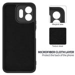 For OnePlus N6 4G Liquid Silicone Case Phone Back Cover with Hand Strap