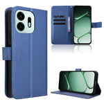 For OnePlus N6 4G Leather Wallet Case with Strap Diamond Texture Phone Cover