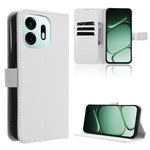 For OnePlus N6 4G Leather Wallet Case with Strap Diamond Texture Phone Cover