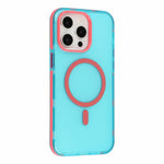 Til iPhone 13 Pro Magnetisk Cover PC + TPU Dobbeltlags Stødsikkert Anti-Skrid Telefoncover med Metalknapper