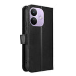 For Xiaomi Redmi Note 17 Pro 5G (Global) Leather Wallet Case with Strap Diamond Texture Phone Cover