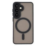 WANLONFENG för Samsung Galaxy S26 FE QB1-serien Magnetiskt bakstycke PC TPU stötsäkert mobilskal