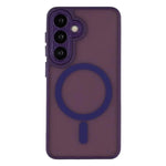 WANLONFENG för Samsung Galaxy S26 FE QB1-serien Magnetiskt bakstycke PC TPU stötsäkert mobilskal
