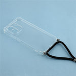 For Xiaomi Redmi Note 17 Pro 5G Case Reinforced Corner TPU Clear Phone Cover with Lanyard