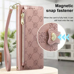 For Xiaomi Redmi Note 17 Pro Max 5G / Note 17 Pro+ 5G Leather Case Hearts Imprint Zipper Pocket Wallet Phone Cover with Short and Long Straps