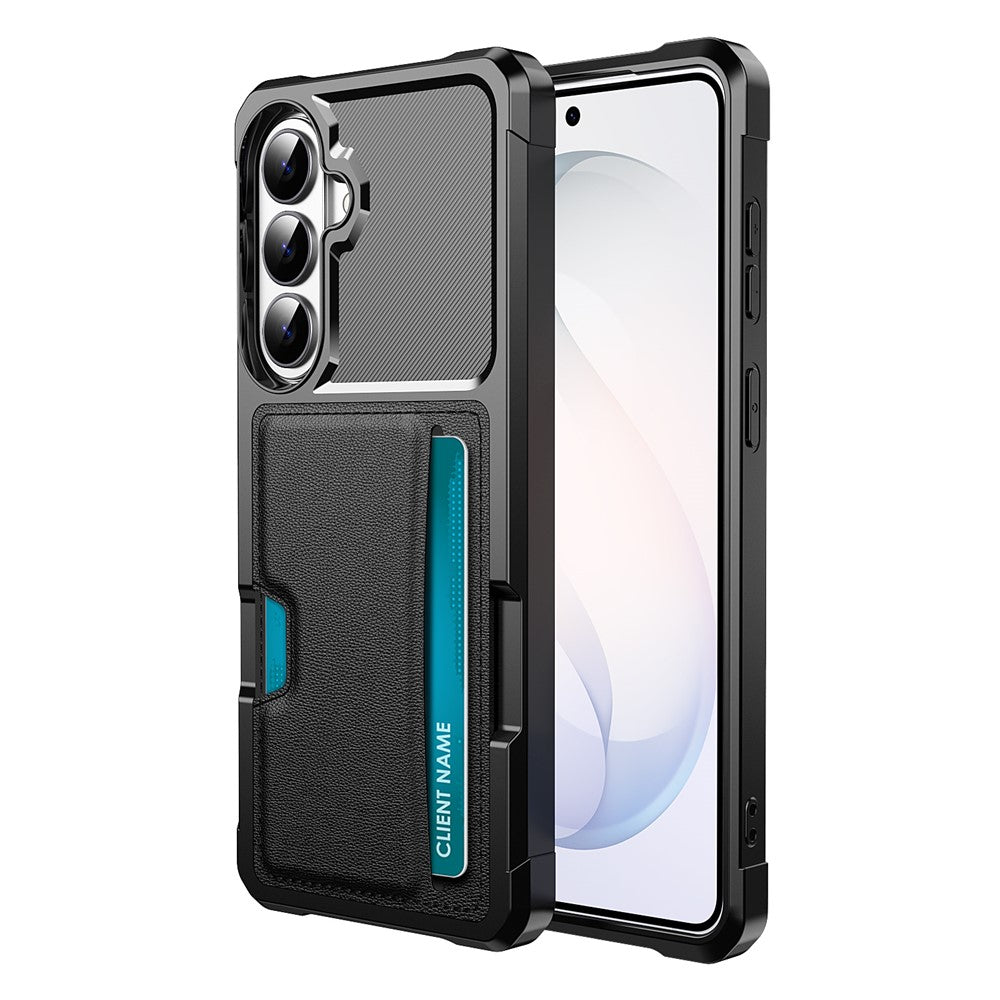 For Samsung Galaxy A27 5G Case Card Slot Leather + TPU Defender Phone Cover