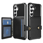 For Samsung Galaxy A27 5G Case with Card Holder PU Leather + TPU Phone Back Cover