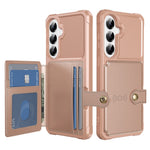 For Samsung Galaxy A27 5G Case with Card Holder PU Leather + TPU Phone Back Cover