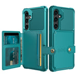 Til Samsung Galaxy S26 FE cover med kortholder PU-læder + TPU telefonbagside