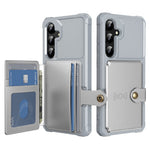 Til Samsung Galaxy S26 FE cover med kortholder PU-læder + TPU telefonbagside