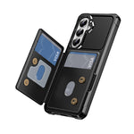 For Samsung Galaxy A27 5G Case Card Slot Kickstand Leather + TPU Reinforced Corner Phone Cover