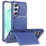 For Samsung Galaxy A27 5G Case Card Slot Kickstand Leather + TPU Reinforced Corner Phone Cover