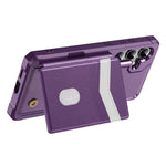 For Samsung Galaxy S26 FE Case RFID Blocking Card Slot Kickstand Leather + TPU Phone Cover