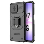 Samsung Galaxy A07 4G / A07s 4G / A07 5G / A08 4G / A08 5G-etui i PC + TPU med stativ, mobilbeskyttelse og linsebeskyttelse