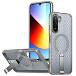 Xiaomi Redmi A7 Pro 4G (171.56mm) / Redmi A7 Pro 5G / Poco C85x 5G / Poco C81 4G / Poco C81 Pro 4G Magnetiskt skal Stativ Rutstruktur TPU PC mobil Baksida