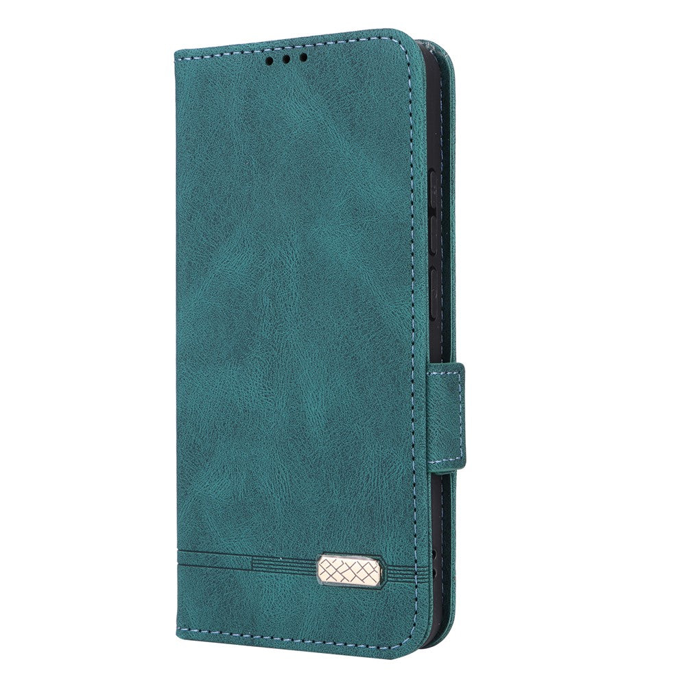 Phone Case For Xiaomi Redmi Note 17 4G (Global) / Note 17 5G (Global) / Note 17 (India / China) 5G Leather Wallet Flip Phone Cover with Hardware Decor