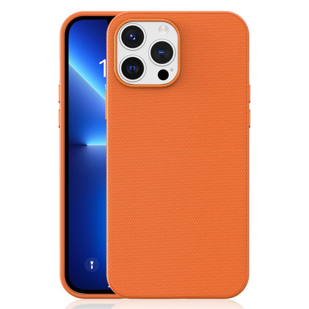 Magnetiskt skal för iPhone 13 Pro Max, tekniskt tygbelagt TPU + PC, fallskyddande mobilskal
