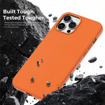 For iPhone 13 Pro Max Magnetic Case Tech Fabric Coated TPU + PC Anti-Drop Phone Cover