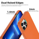 For iPhone 13 Pro Max Magnetic Case Tech Fabric Coated TPU + PC Anti-Drop Phone Cover