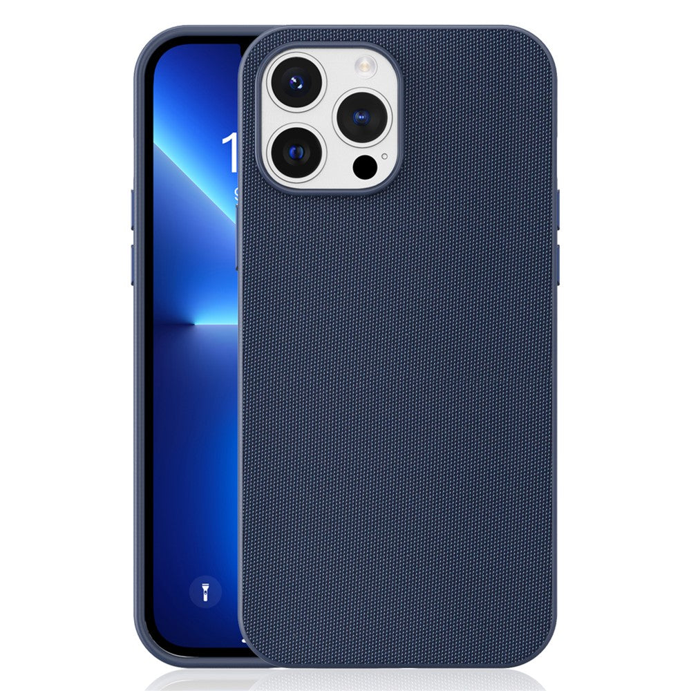 Magnetiskt skal för iPhone 13 Pro Max, tekniskt tygbelagt TPU + PC, fallskyddande mobilskal