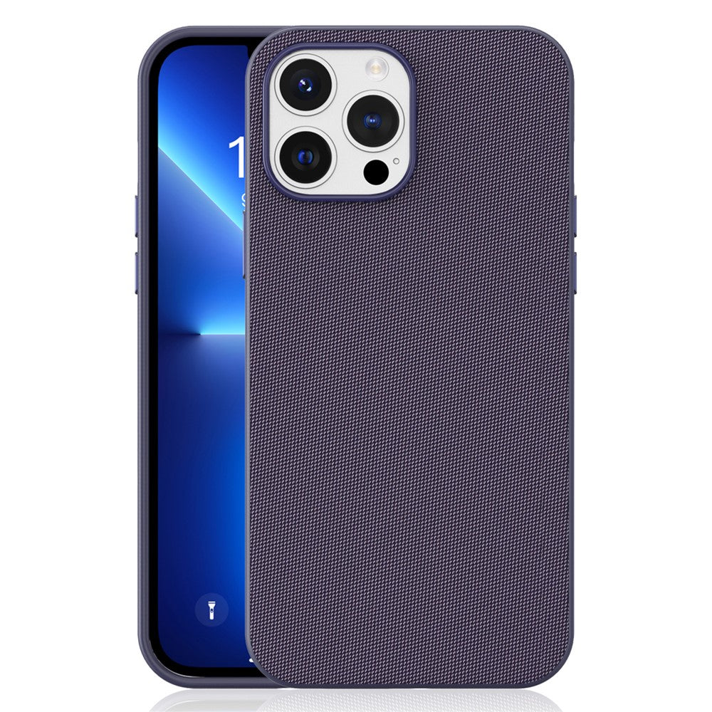 Magnetiskt skal för iPhone 13 Pro Max, tekniskt tygbelagt TPU + PC, fallskyddande mobilskal