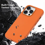 For iPhone 14 Pro Magnetic Case Tech Fabric Coated TPU + PC Anti-Drop Phone Cover