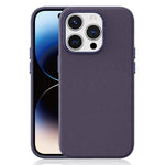 For iPhone 14 Pro Magnetic Case Tech Fabric Coated TPU + PC Anti-Drop Phone Cover