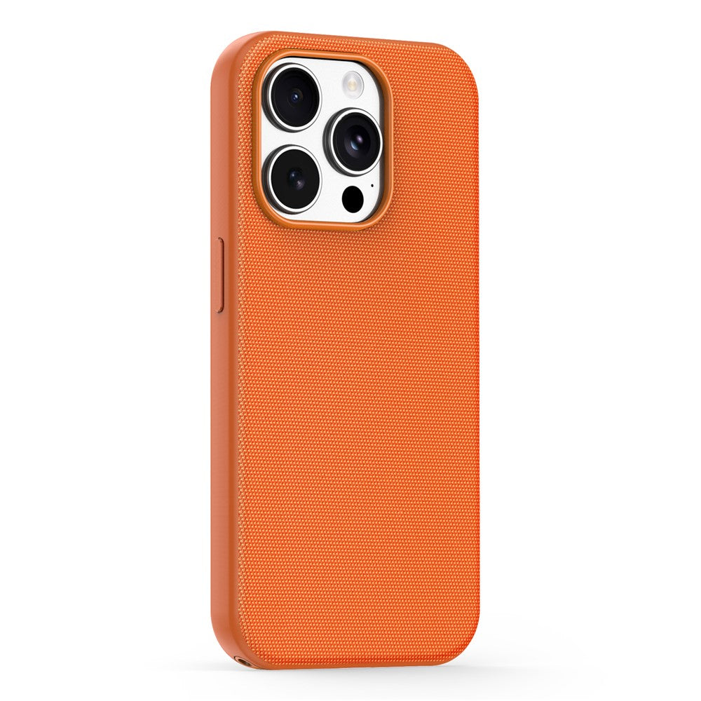 Til iPhone 15 Pro Magnetisk Cover Tech Stofbelagt TPU + PC Anti-Drop Telefoncover