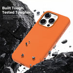 Til iPhone 15 Pro Magnetisk Cover Tech Stofbelagt TPU + PC Anti-Drop Telefoncover