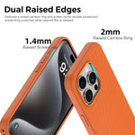 Til iPhone 15 Pro Magnetisk Cover Tech Stofbelagt TPU + PC Anti-Drop Telefoncover