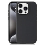 Til iPhone 15 Pro Magnetisk Cover Tech Stofbelagt TPU + PC Anti-Drop Telefoncover