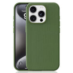 Til iPhone 15 Pro Magnetisk Cover Tech Stofbelagt TPU + PC Anti-Drop Telefoncover
