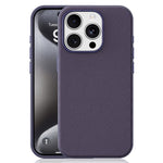 Til iPhone 15 Pro Magnetisk Cover Tech Stofbelagt TPU + PC Anti-Drop Telefoncover