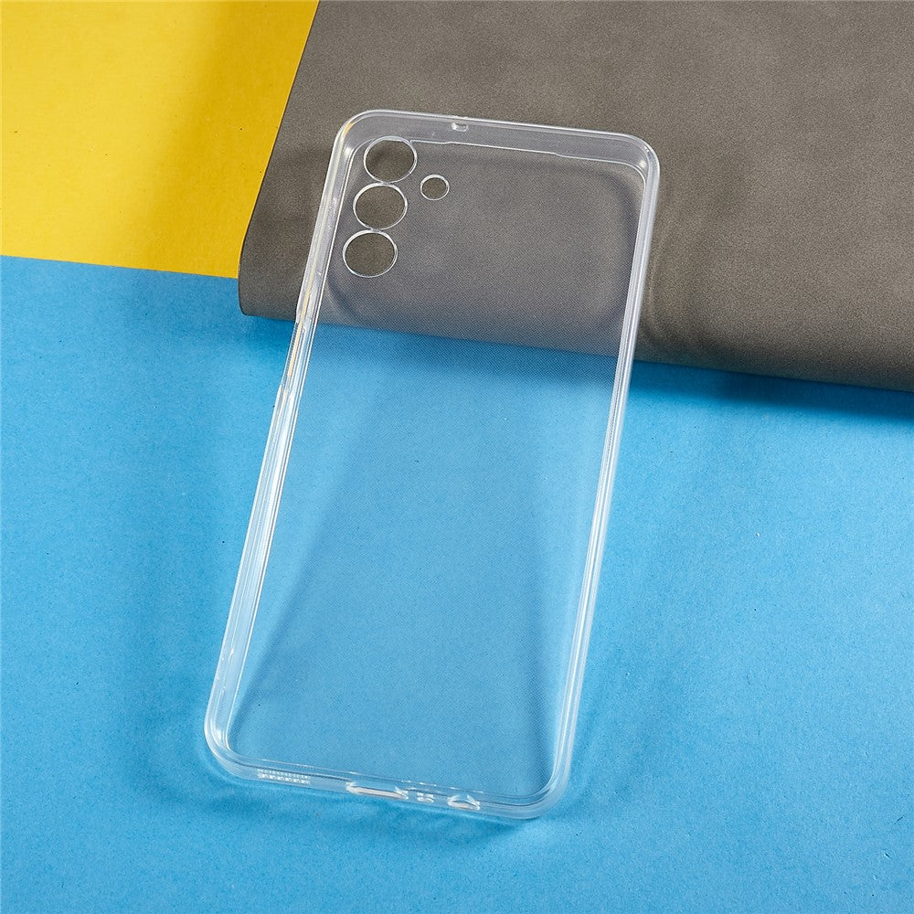 Til Samsung Galaxy A54 5G Gennemsigtigt Blødt TPU-cover 1,5 mm Tykkelse Faldsikker Mobiltelefonbeskyttelsescover