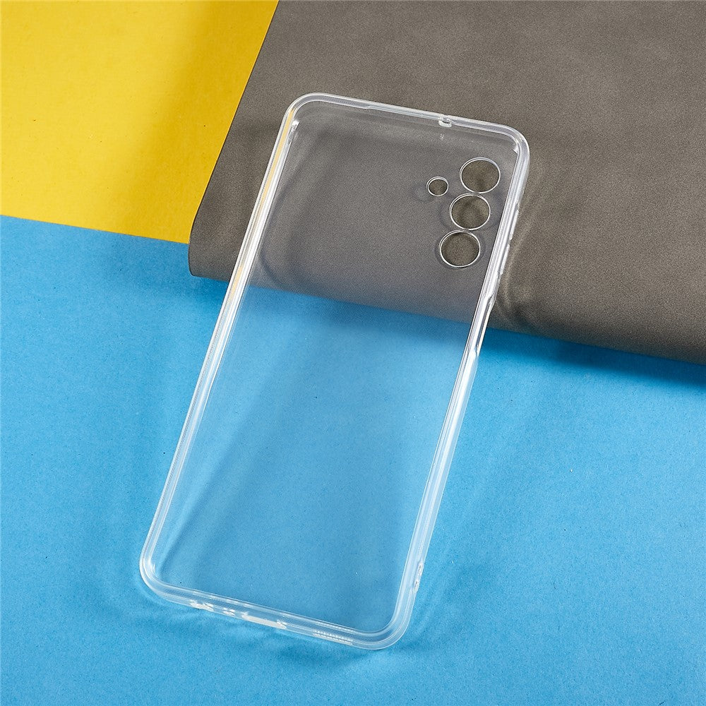 Til Samsung Galaxy A54 5G Gennemsigtigt Blødt TPU-cover 1,5 mm Tykkelse Faldsikker Mobiltelefonbeskyttelsescover