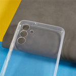 Til Samsung Galaxy A54 5G Gennemsigtigt Blødt TPU-cover 1,5 mm Tykkelse Faldsikker Mobiltelefonbeskyttelsescover